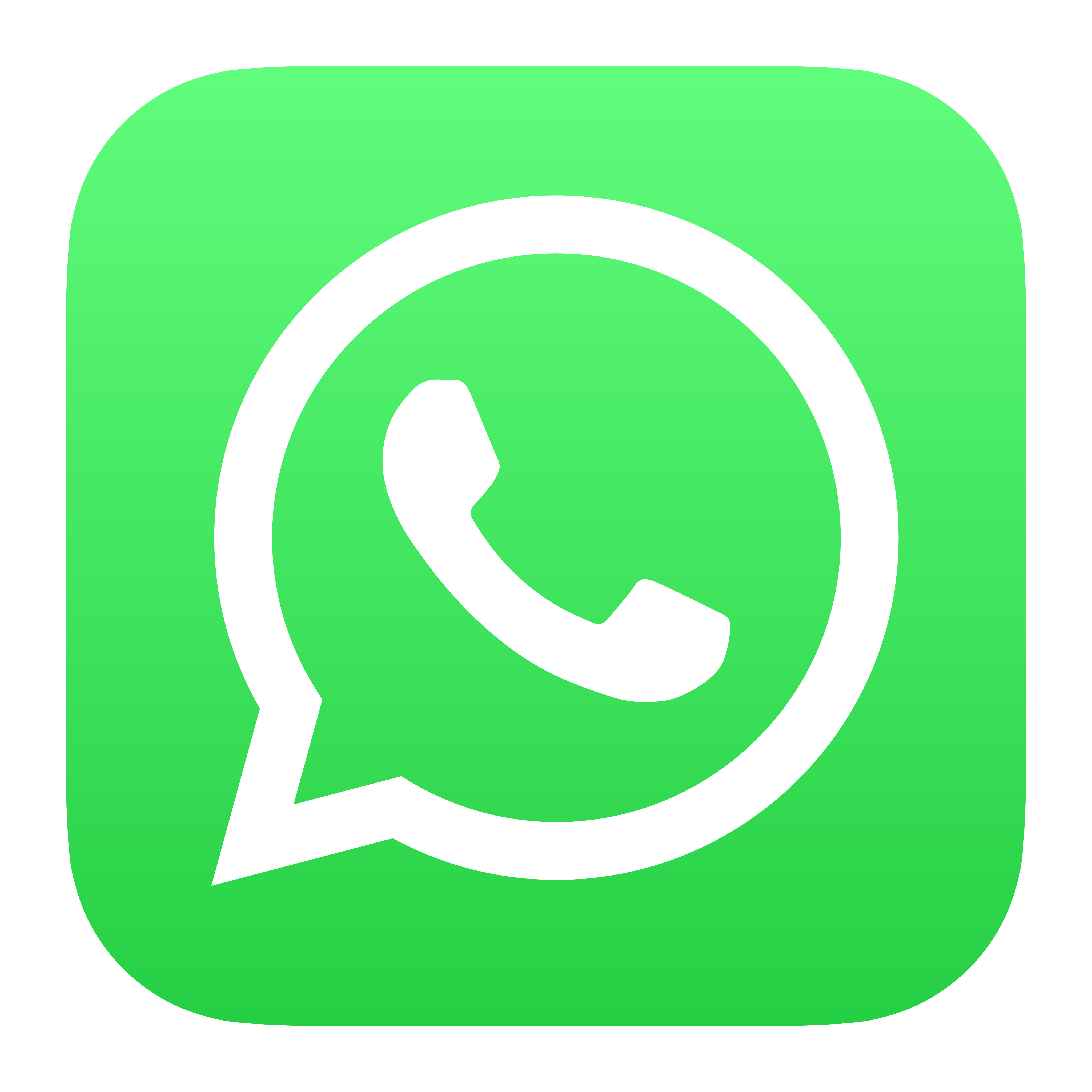 logo whatsapp verde icone ios android 4096